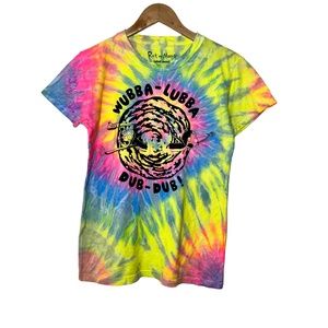 Rick and Morty Adult Swim Tie-Dye T-Shirt